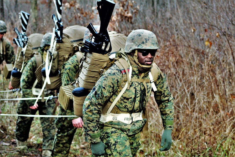 Marines train in Fort McCoy's Cold-Weather Operations Course