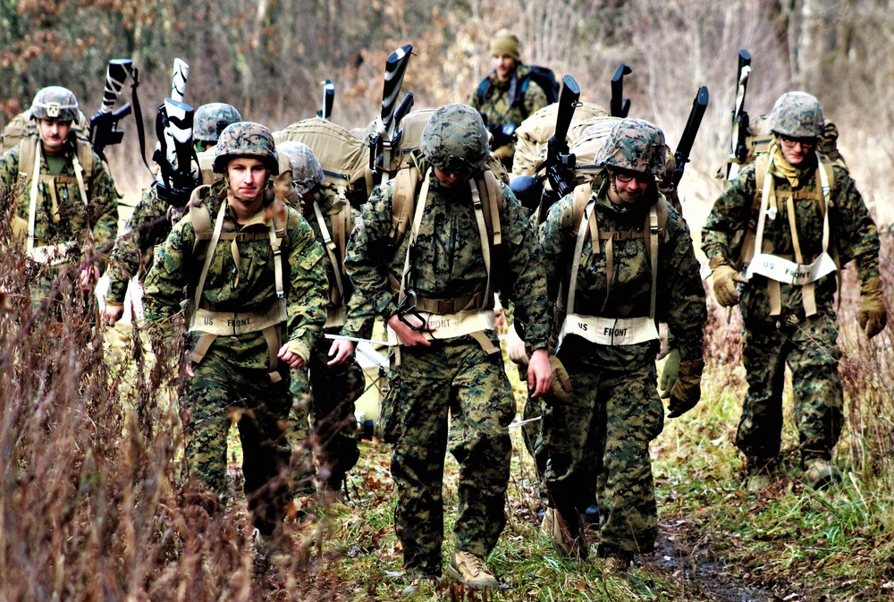 Marines train in Fort McCoy's Cold-Weather Operations Course