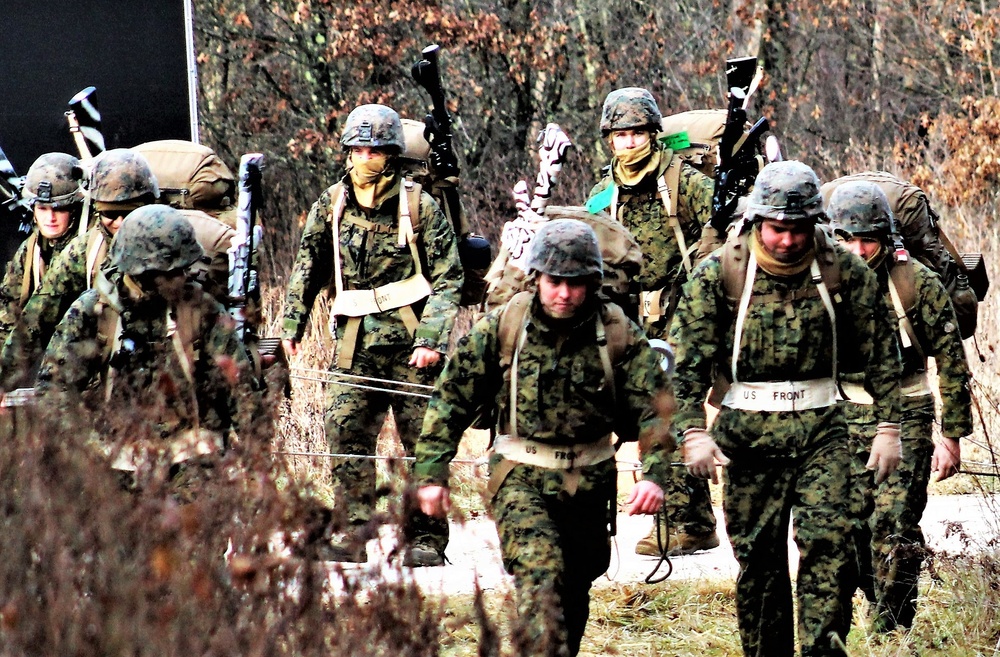 Marines train in Fort McCoy's Cold-Weather Operations Course