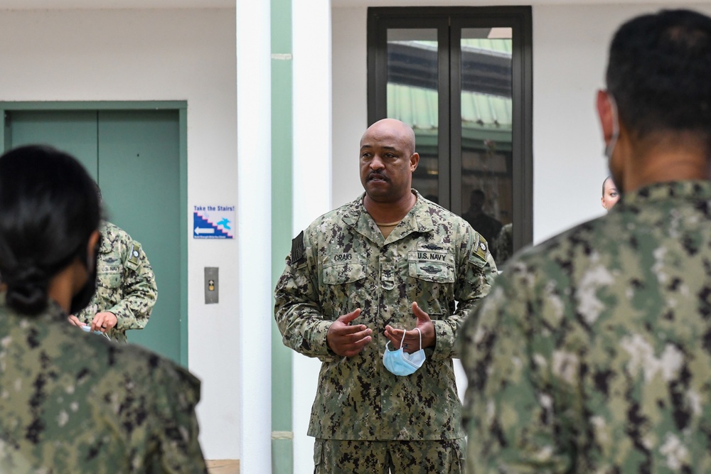 U.S. Pacific Fleet Medical Master Chief Welcomes Navy Medicine Augmentees