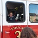 Holiday parade in Buckley Family Housing