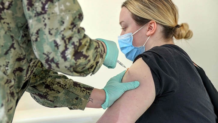 Military Health System Marks 1-Year Anniversary for COVID Vaccinations