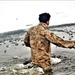 6th Marine Regiment troops jump in for cold-water immersion training at Fort McCoy