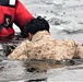 6th Marine Regiment troops jump in for cold-water immersion training at Fort McCoy