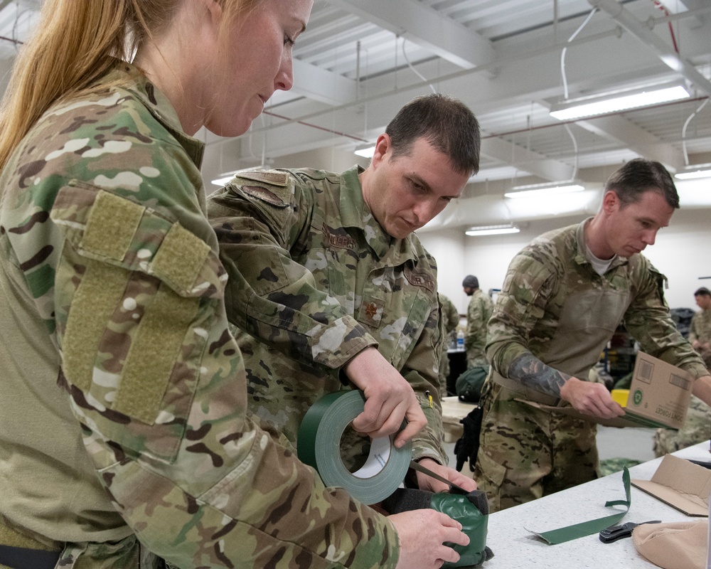 Combat Aviation Advisors participate in airdrop competition