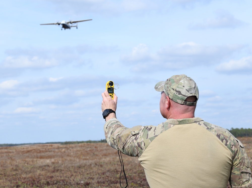 Combat Aviation Advisors participate in airdrop competition