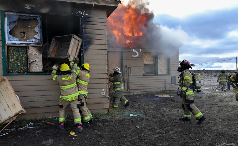 Kingsley Fire Department partners  with community for local “Burn to Learn”