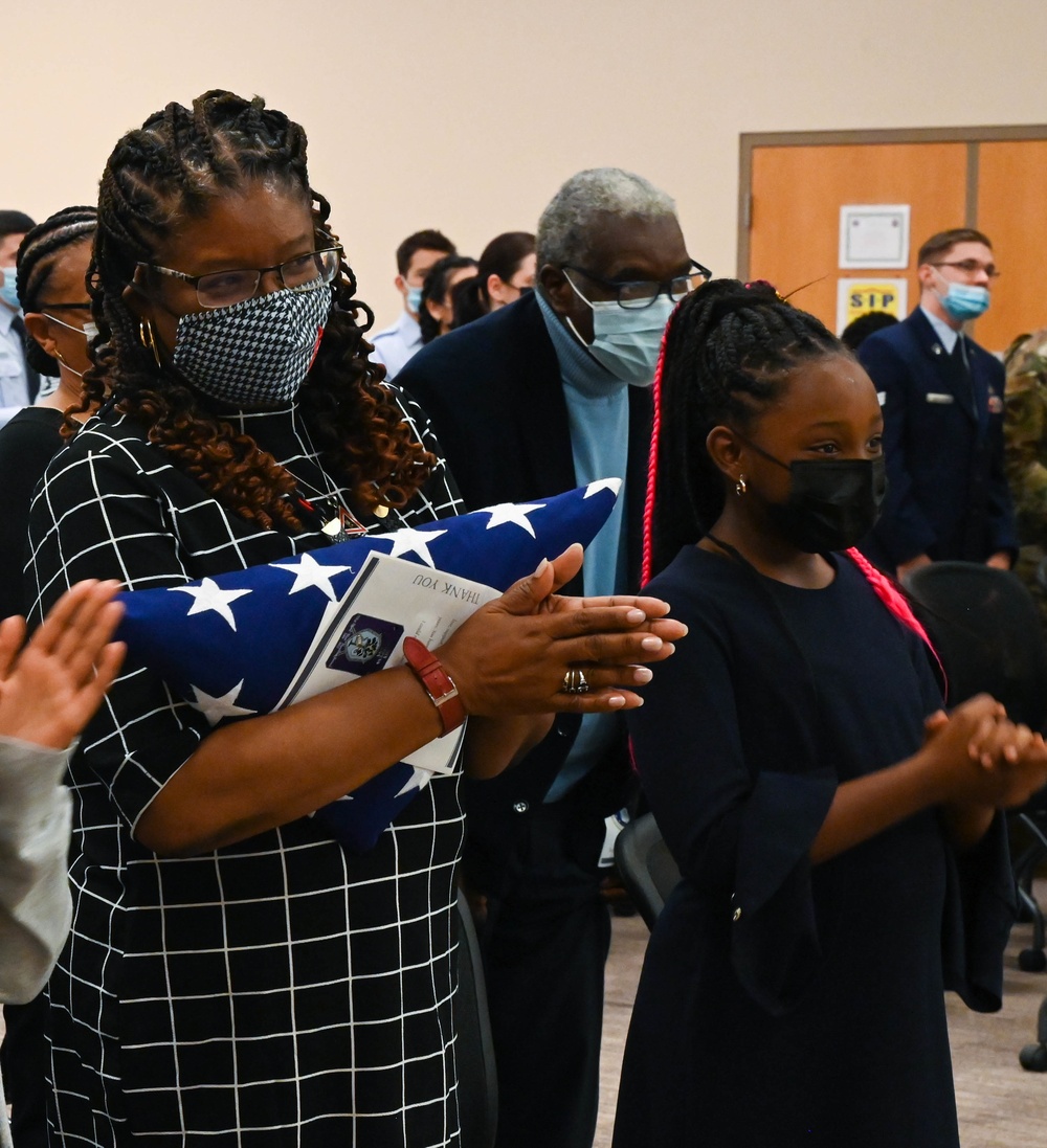 MSgt David Hamilton Retirement