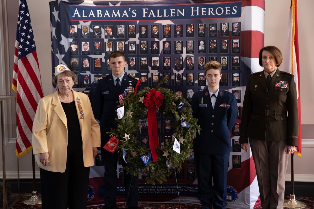 Wreaths Across America Sate House Ceremony