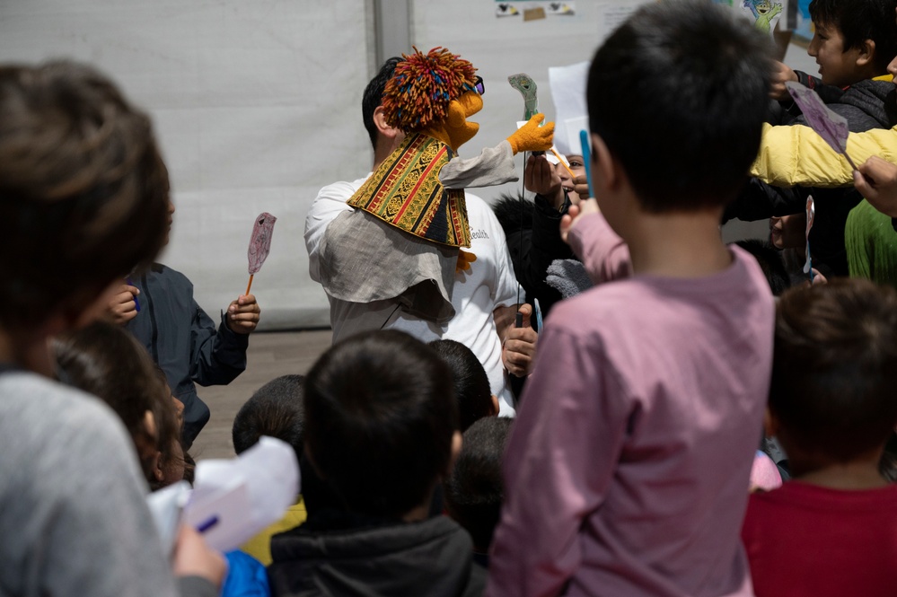 Sesame Street visits Liberty Village