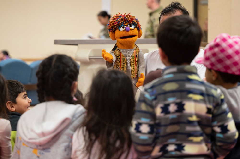 Sesame Street visits Liberty Village