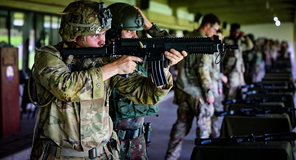 The Rakkasans complete joint weapons training with Brazilian army during Southern Vanguard 22