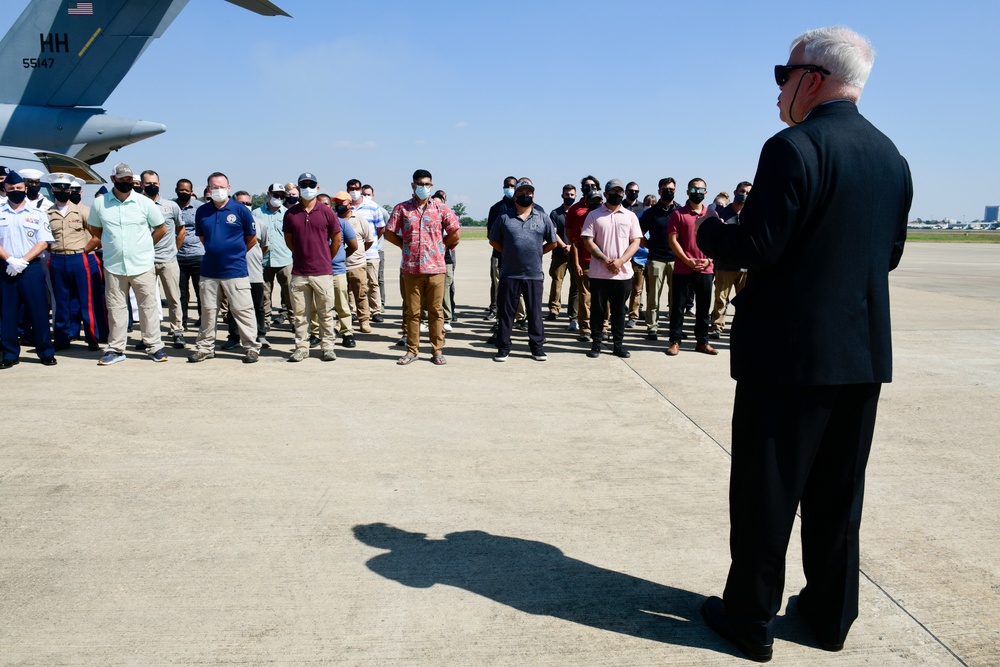 Repatriation Ceremony, 2022-1LA