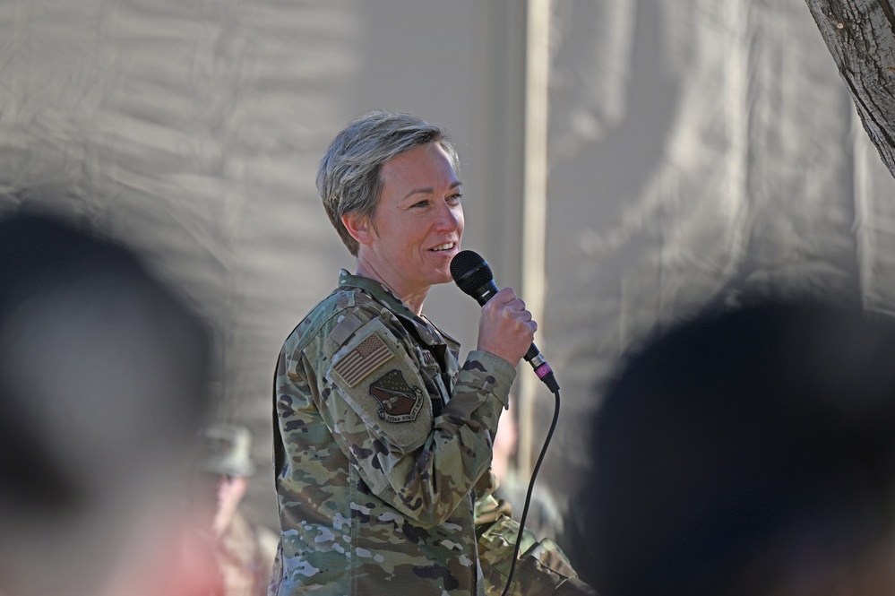 Task Force Holloman holds commander’s call