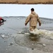 6th Marine Regiment troops jump in for cold-water immersion training at Fort McCoy