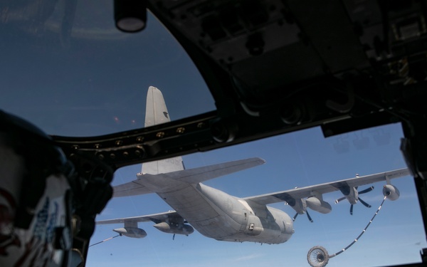 Marine Medium Tiltrotor Squadron 268: Aerial Refueling and Escorting A-10 Thunderbolt II Jets