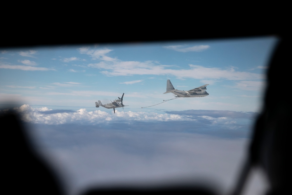 Marine Medium Tiltrotor Squadron 268: Aerial Refueling and Escorting A-10 Thunderbolt II Jets