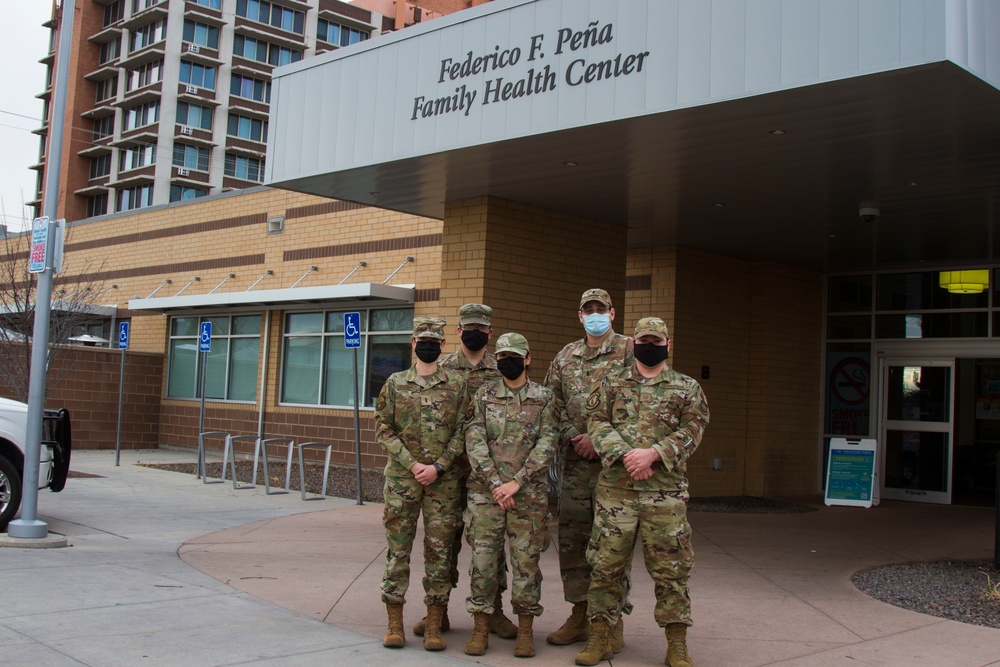 U.S. Air Force Medical Team Assist Denver Health