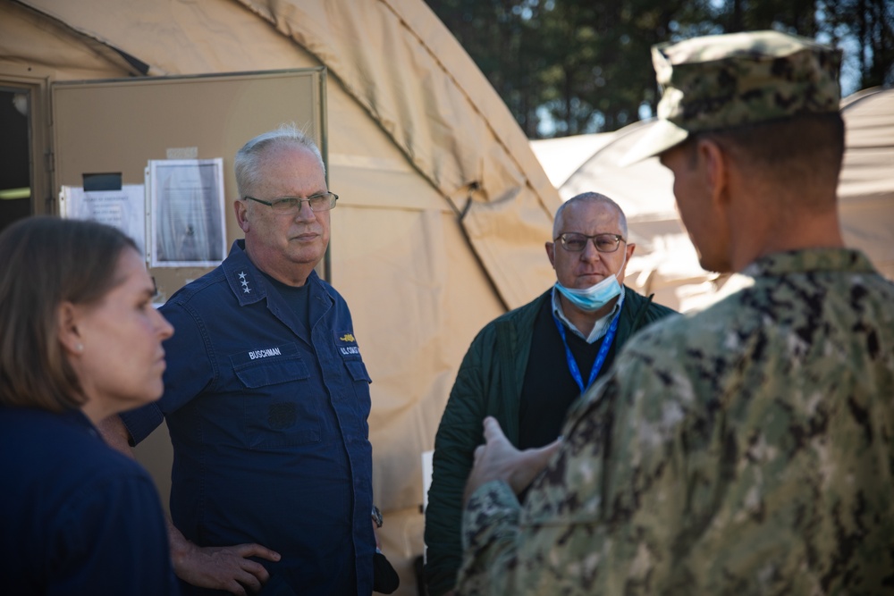 USCG Vice Admiral Visits Task Force Pickett