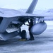 525h Fighter Squadron shows off F-22 Raptor refuel capabilities