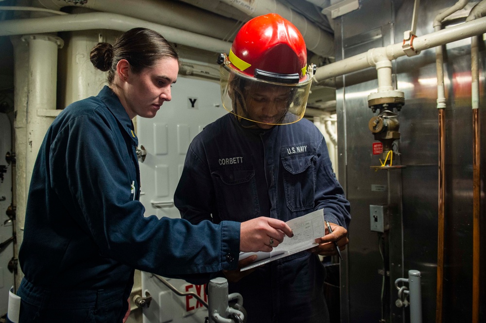 DVIDS - Images - USS Lake Champlain conducts routine operations in the ...