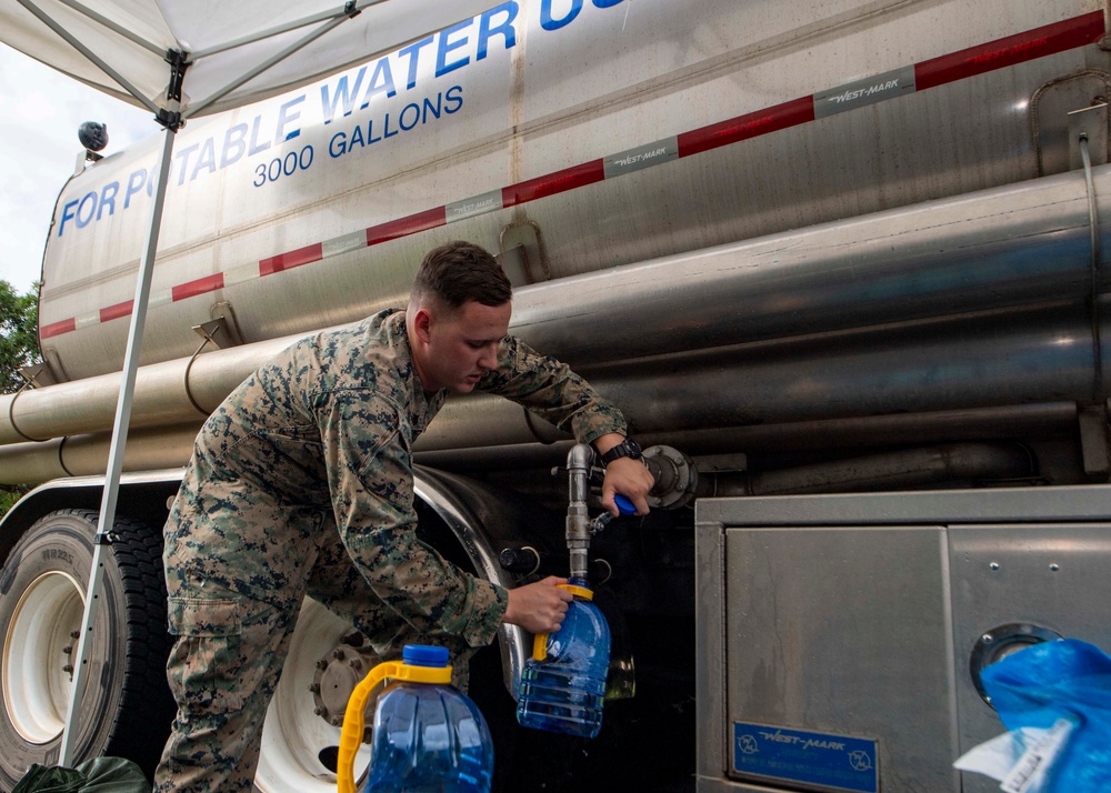 Halsey Terrace Community Center Water Distribution