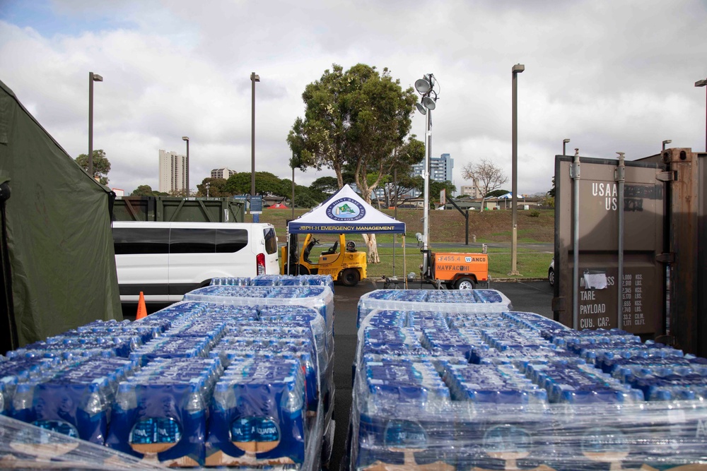 Halsey Terrace Community Center Water Distribution