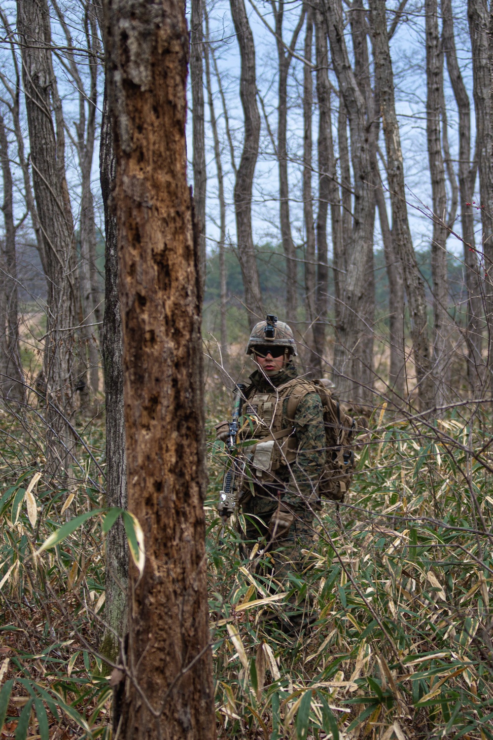 RD21 Marines patrol to contact