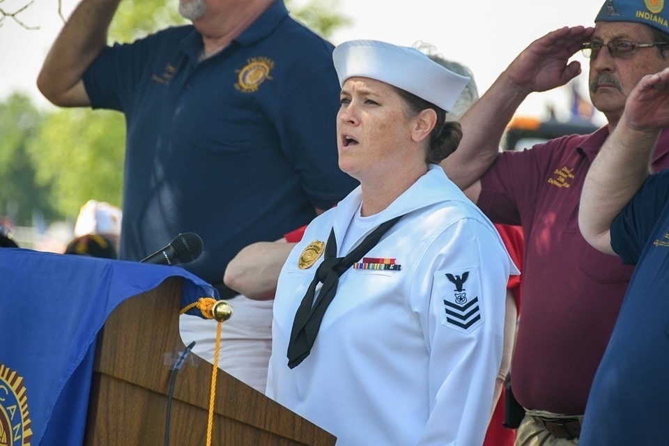 Reserve Master-at-Arms Honors Fallen as Part of Ceremonial Unit