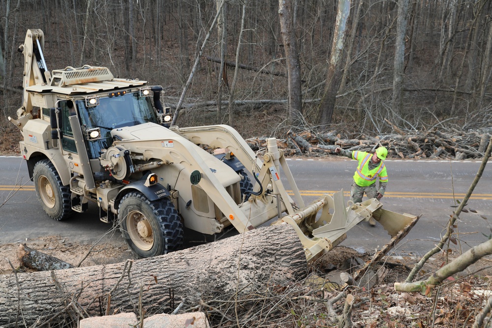 Kentucky National Guard Engineers support disaster relief effort