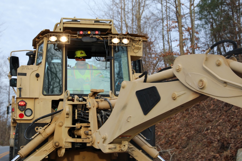 Kentucky National Guard Engineers support disaster relief effort