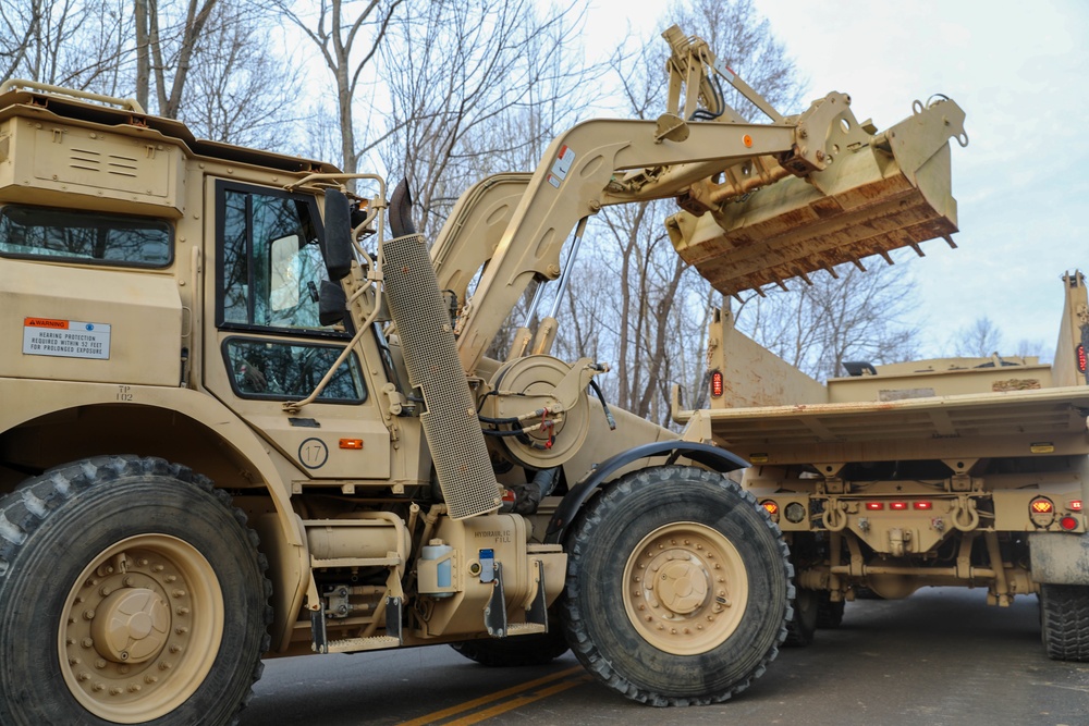 Kentucky National Guard Engineers support disaster relief effort