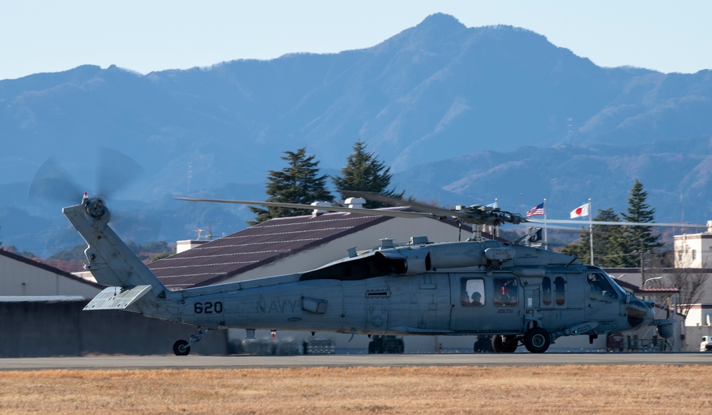Joint jump training at Yokota
