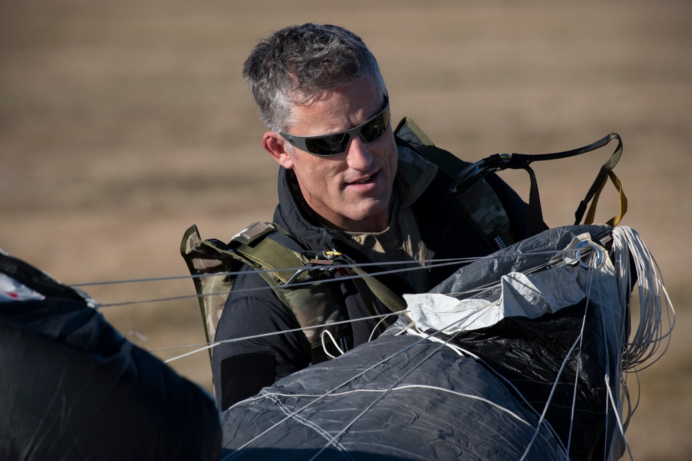 Joint jump training at Yokota