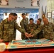 Guard members cut 385th birthday cake