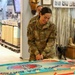 Guard members cut 385th birthday cake