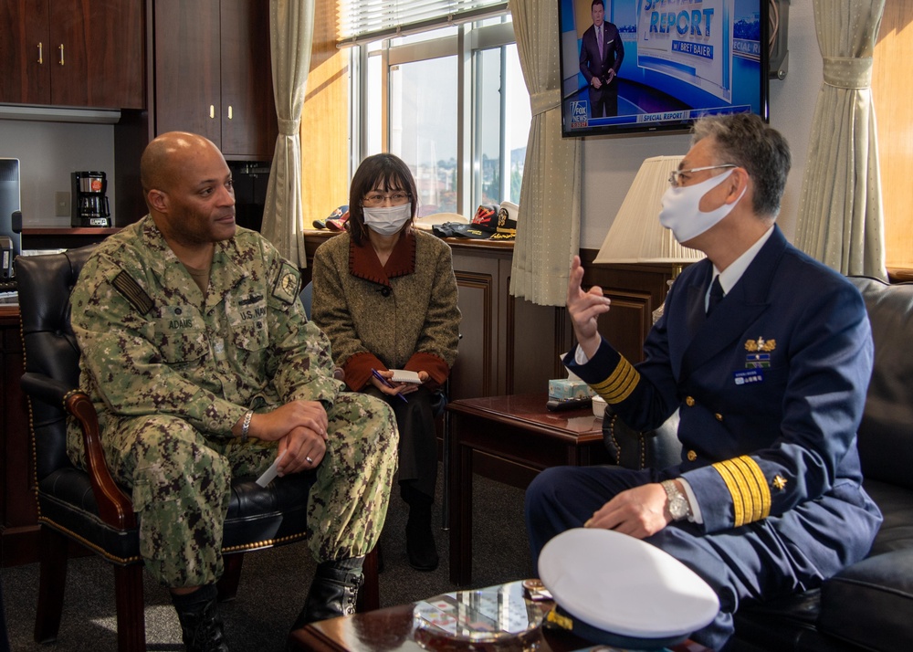 Sasebo Coast Guard Visits CFAS