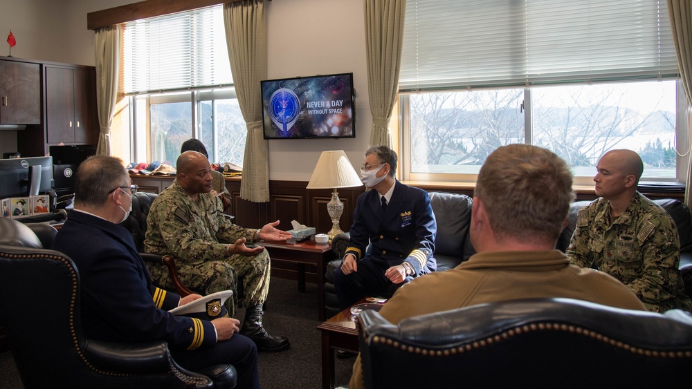 Sasebo Coast Guard Visits CFAS