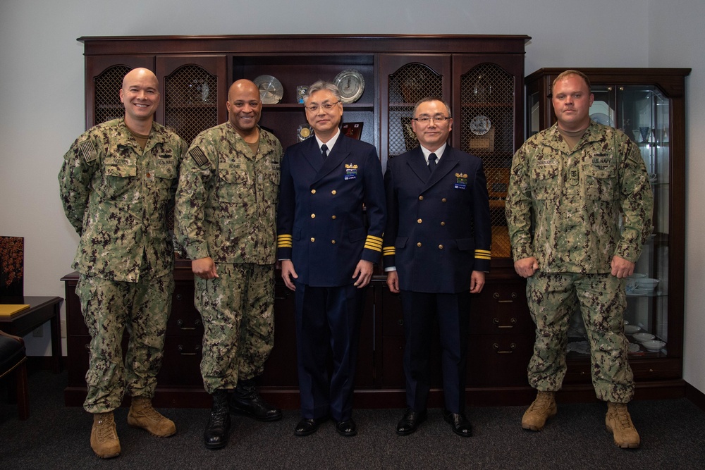 Sasebo Coast Guard Visits CFAS