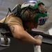 USS Carl Vinson (CVN 70) Sailors Conduct Aircraft Maintenance in Indian Ocean