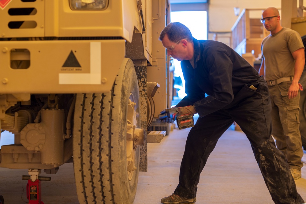 Leadership visits vehicle management