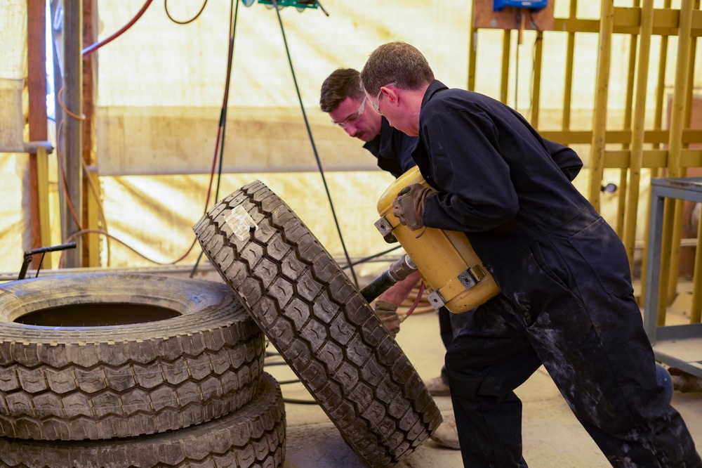 Leadership visits vehicle management