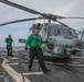 Gravely is operating as part of the Harry S. Truman Carrier Strike Group  in the Atlantic Ocean in support of naval operations to maintain maritime stability and security.