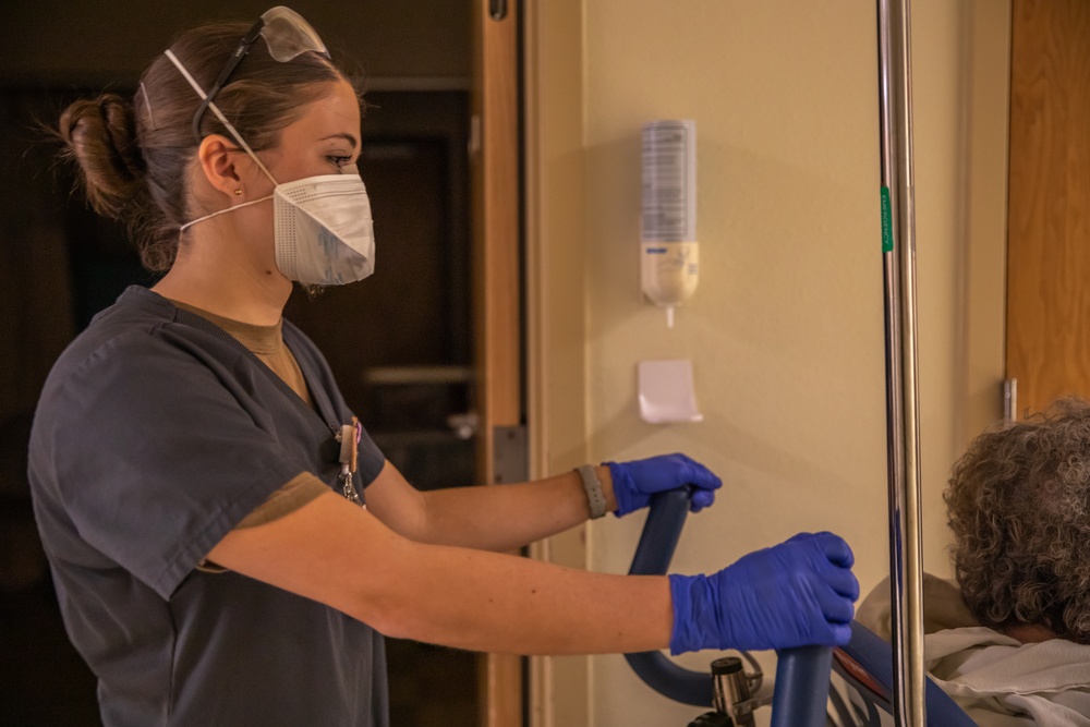 U.S. Navy Medical Response Team Support Local Farmington Hospital