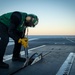 GHWB Sailor Conducts Maintenance