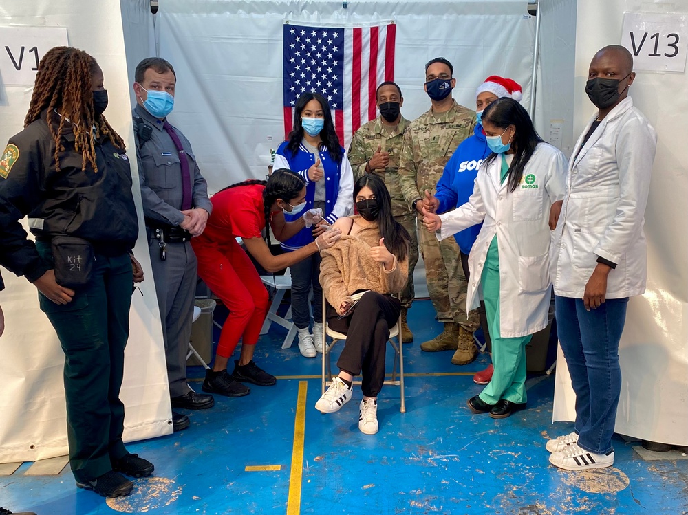 NY National Guard assists with 90K vaccines in the Bronx