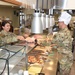 Wing leaders serve lunch to Airmen