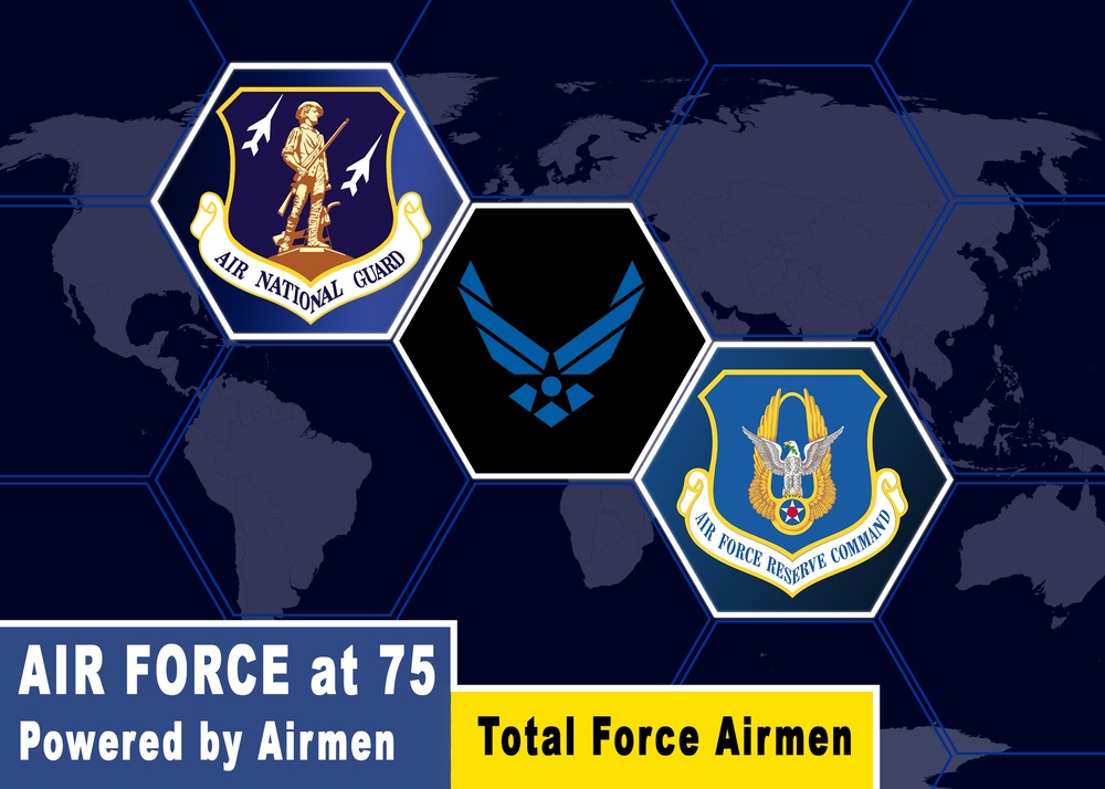 Air Force at 75 Total Force Airmen