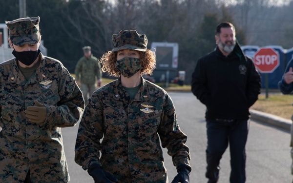 Director and Staff of IGMC visit TF Quantico