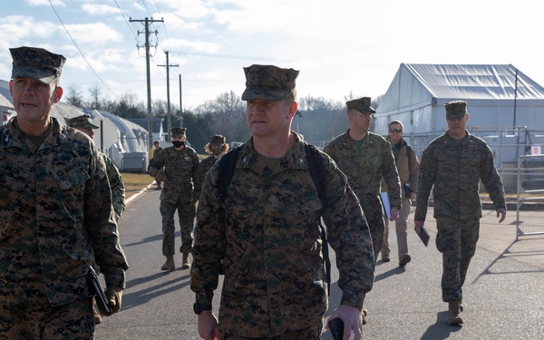 Director and Staff of IGMC visit TF Quantico